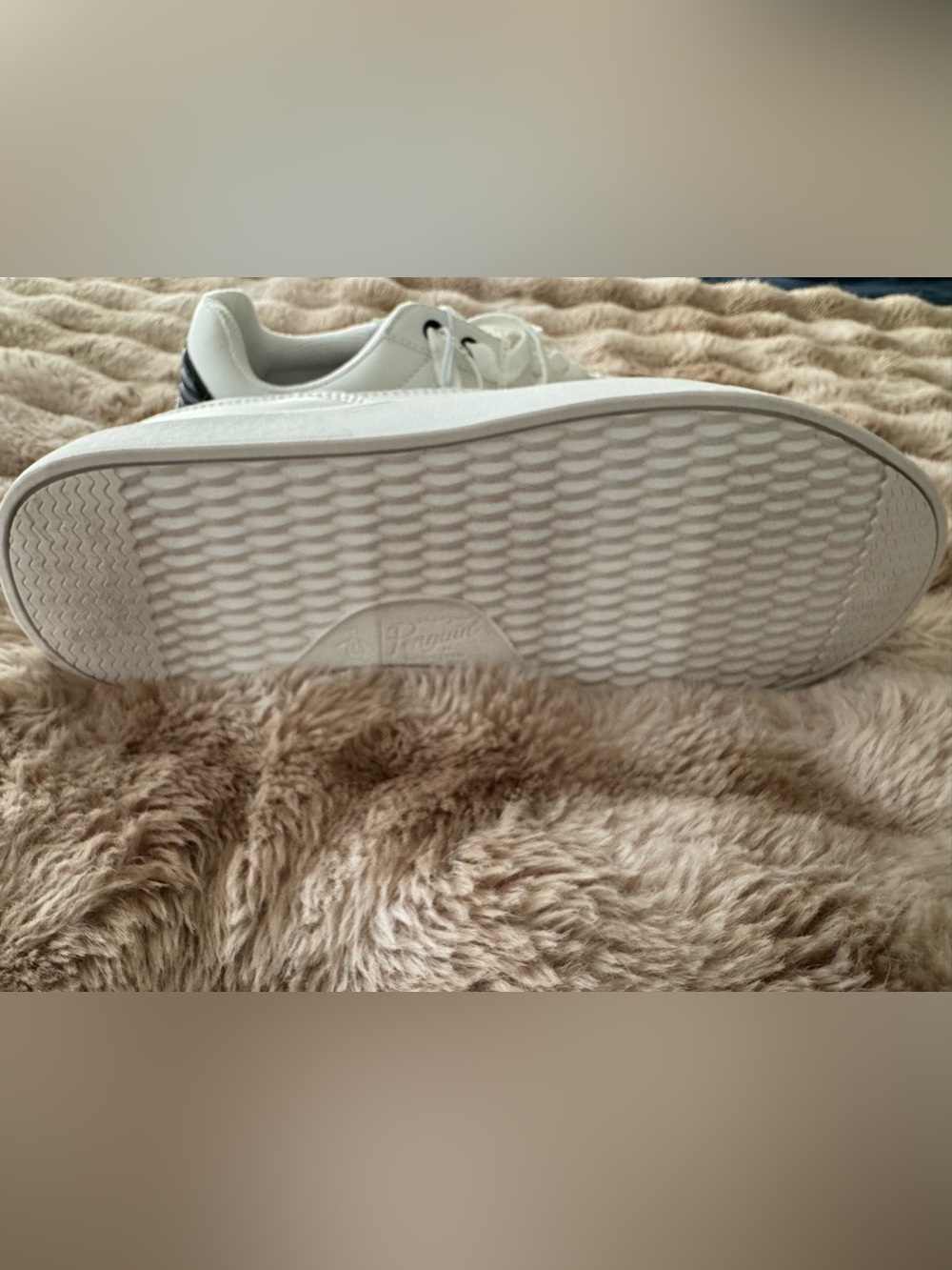 Original Penguin Men’s White Low Top Sneakers Size 9 - Picture 6 of 6